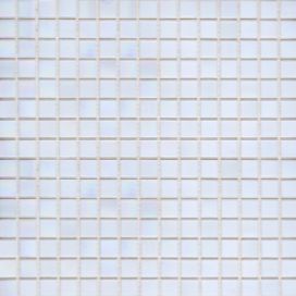 Skleněná mozaika Premium Mosaic bílá 33x33 cm lesk MOS20WHHM (bal.1,070 m2)