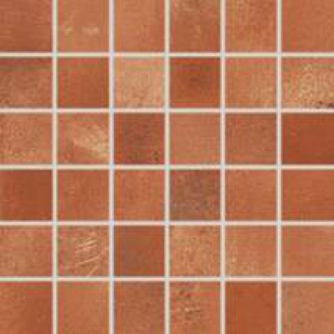 Mozaika Rako Via červenohnědá 30x30 cm, mat, rektifikovaná DDM05712.1 - Siko - koupelny - kuchyně