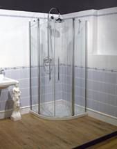 Sprchový kout čtvrtkruh 90 cm Huppe Design Victorian DV1302.092.339 - Siko - koupelny - kuchyně