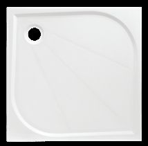 Sprchová vanička čtvercová SAT Limnew 100x100 cm litý mramor LIMNEW100Q - Siko - koupelny - kuchyně