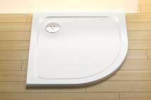 Sprchová vanička čtvrtkruhová Ravak 80x80 cm litý mramor XA244401010 - Siko - koupelny - kuchyně