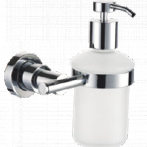 Multi Dávkovač mýdla Soft kulatý nástěnný SOF99NEW - Siko - koupelny - kuchyně