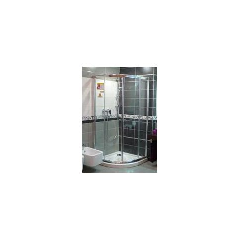 Sprchový kout Anima T-Pro čtvrtkruh 90 cm, R 550, čiré sklo, chrom profil TPSNEW90CRT - Siko - koupelny - kuchyně