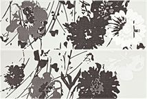 Dekor Rako Tendence černobílá 20x60 cm pololesk WITVE005.1 - Siko - koupelny - kuchyně
