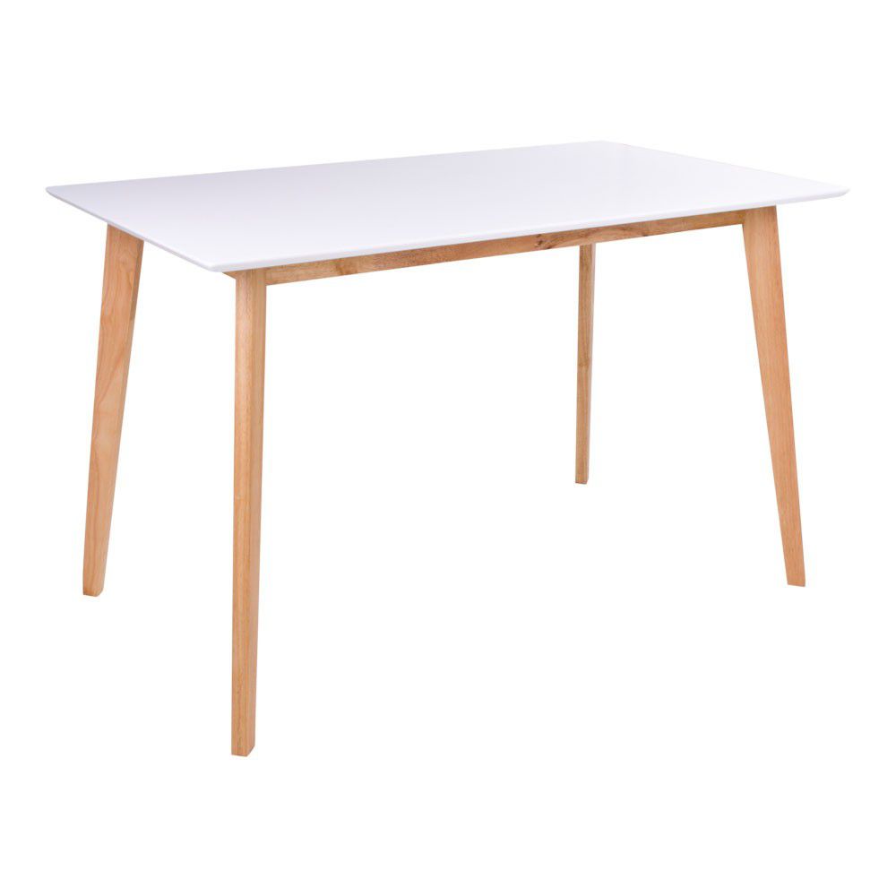 Jídelní stůl s bílou deskou Bonami Essentials Vojens, 120 x 70 cm - Bonami.cz