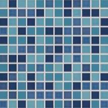 Mozaika Rako Allegro modrá 30x30 cm lesk GDM02045.1 - Siko - koupelny - kuchyně