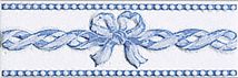 Listela Fineza Ricordi bleu 7x20 cm lesk RICLIFIA, 1ks - Siko - koupelny - kuchyně