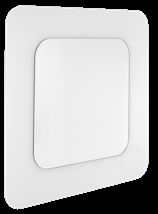 Zrcadlo Naturel Pavia 75x75 cm bílá ZAP7575W - Siko - koupelny - kuchyně