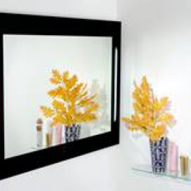 Zrcadlo s osvětlením Amirro Pharos 110x80 cm černošedá 900-773 Siko - koupelny - kuchyně