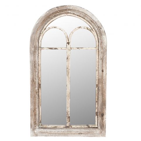 Zrcadlo románské okno - 55*5*95 cm Clayre & Eef - LaHome - vintage dekorace