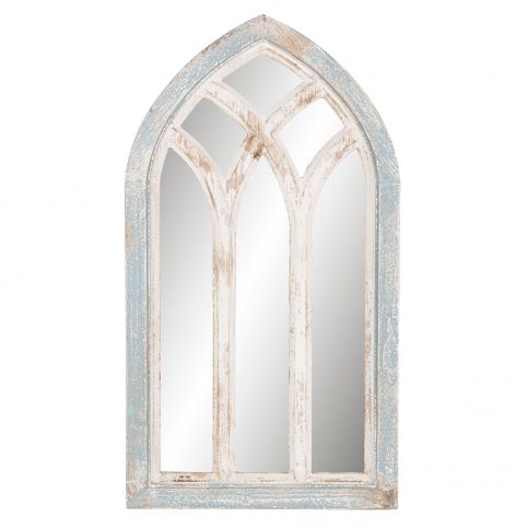 Zrcadlo ve tvaru okna - 45*4*80 cm Clayre & Eef - LaHome - vintage dekorace