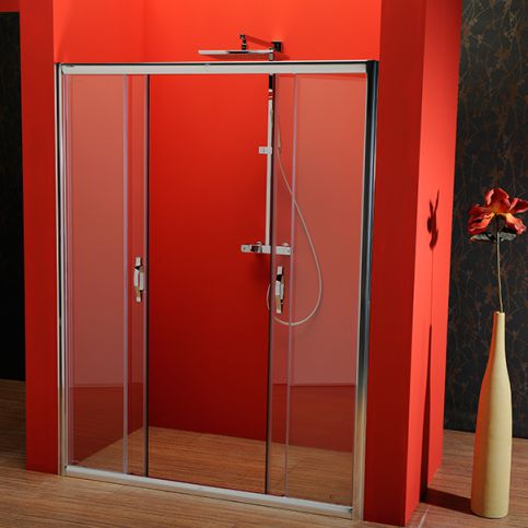 GELCO SIGMA sprchové dveře posuvné 1500 mm, čiré sklo - KERAMIKA SOUKUP a.s.
