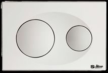 Ovládací tlačítko S-Line plast bílá mat P40-0130 - Siko - koupelny - kuchyně