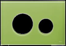 Kryt ovládacího tlačítka Tece Loop sklo zelená 9240685 - Siko - koupelny - kuchyně
