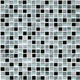 Kamenná mozaika Premium Mosaic Stone šedá 30x30 cm mat STMOS15MIX1 (bal.1,020 m2)