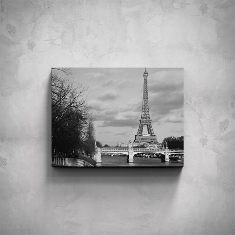 Obraz - Černobílá Eiffelova věž - PopyDesign - Popydesign