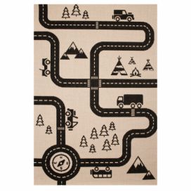 Zala Living - Hanse Home koberce Dětský kusový koberec Vini 103024 Road Map Charly 120x170 cm - 120x170 cm