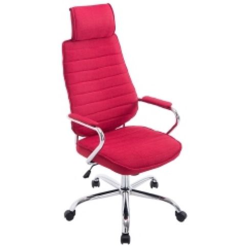 Designová kancelář Kancelářská židle Rondo 24, opěrka hlavy (Červená)  - DESIGNOVÁ KANCELÁŘ