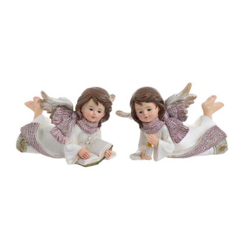 Sada 2 dekorativních andělíčků InArt Angel, výška 7 cm - Bonami.cz