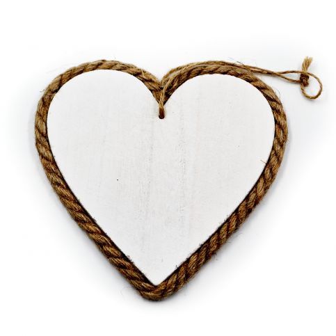 dřevěné srdce - velké - JCandles