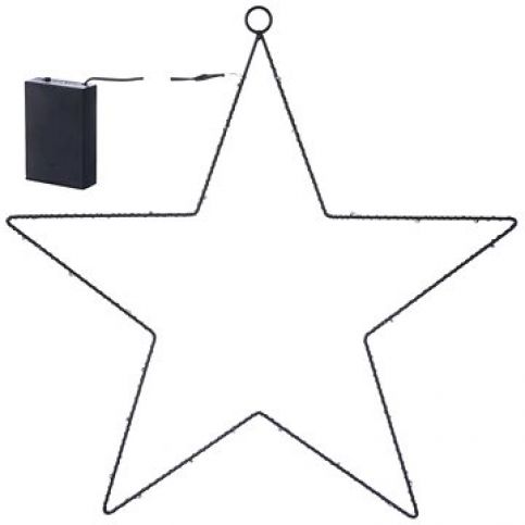 EMOS LED dekorace - hvězda kovová, 3xAA, teplá bílá, časovač - alza.cz
