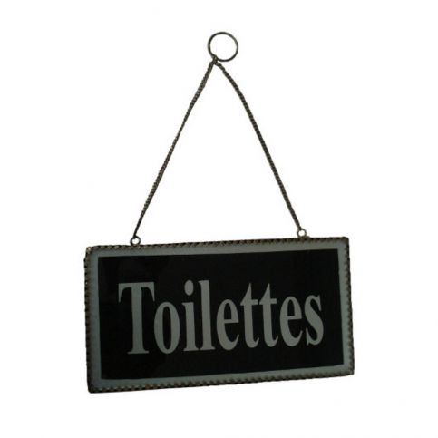 Cedulka na dveře Antic Line Plaque Toilettes - Bonami.cz