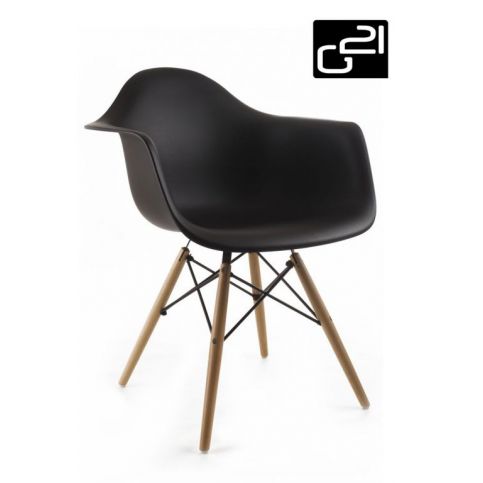 OEM P51734 Designová židle G21 Lumber Black - Kokiskashop.cz