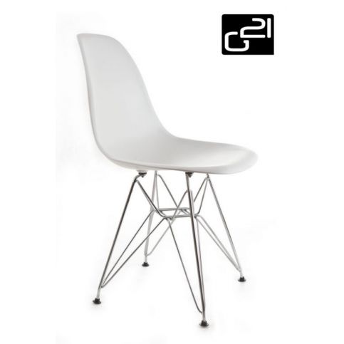 G21 Teaser White Designová židle - Kokiskashop.cz