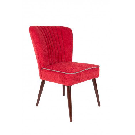 Sada 2 červených židlí Dutchbone Pinzon - Bonami.cz