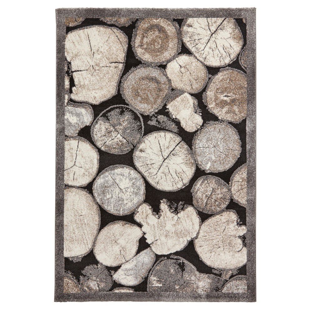 Šedý koberec 170x120 cm Woodland - Think Rugs - Bonami.cz