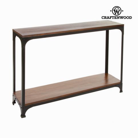Dřevěný a kovový odkládací stolek - akátové dřevo - kolekce Sara  (65151) - aaaHome.cz