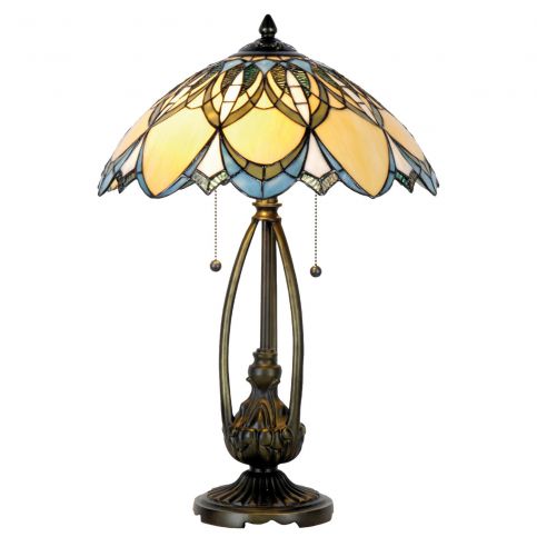 Tiffany stolní lampa Casablanca (Ø 40*60 cm výška) (41655) - aaaHome.cz