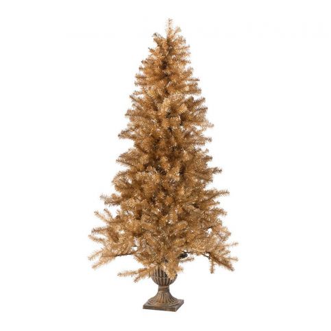 Umělý vánoční stromek v květináči Imperial Gold 210 cm - Vivre.cz