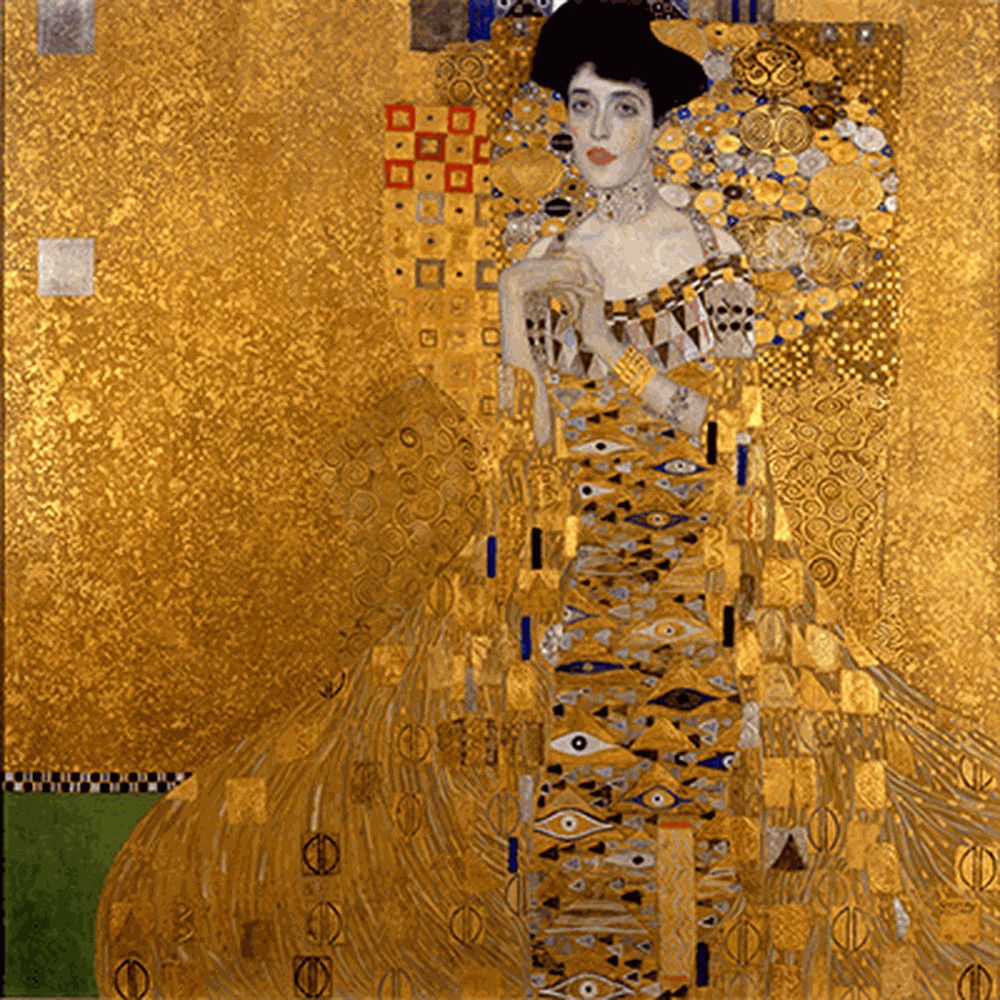 Reprodukce obrazu Gustav Klimt Adele Bloch-Bauer I, 90 x 90 cm - Bonami.cz