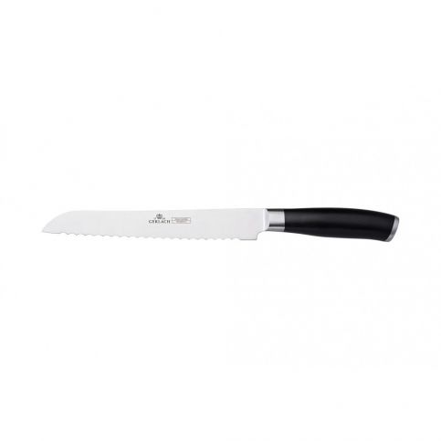 Kuchyňský nůž na pečivo s černou rukojetí Gerlach, Ø 20 cm - Bonami.cz