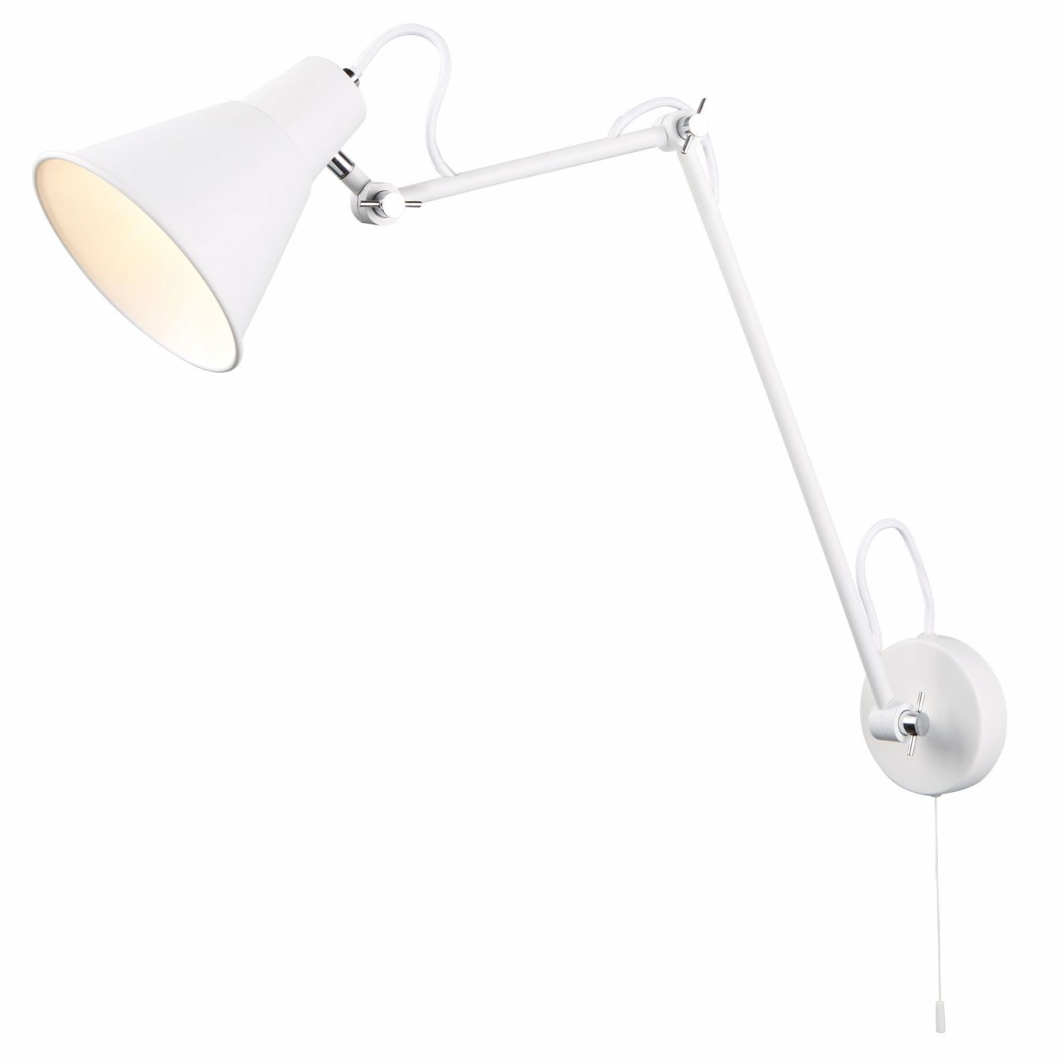 Nástěnná lampa se dvěmi rameny LIGHT ADJUSTABLE - 7403WH - Searchlight - A-LIGHT s.r.o.