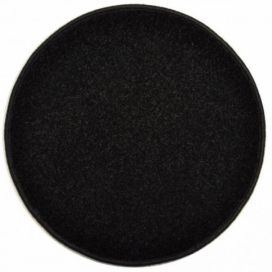 Vopi | Eton černý koberec kulatý - průměr 160 cm