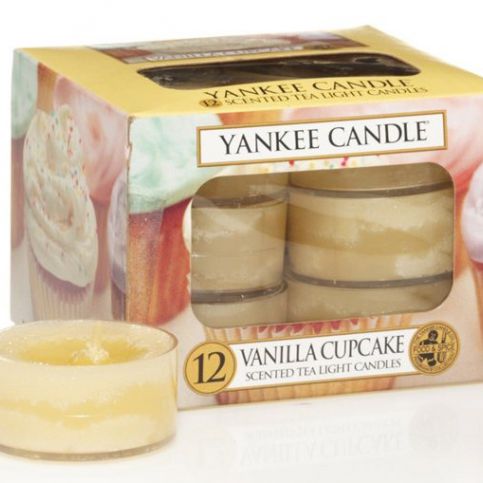 Yankee Candle vonné čajové svíčky Vanilla Cupcake - Different.cz