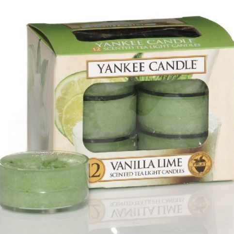 Yankee Candle vonné čajové svíčky Vanilla Lime - Different.cz