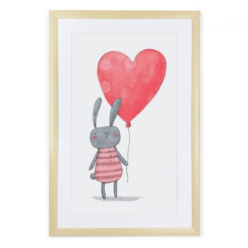 Obraz Rabbit Heart 40x60 cm - Vivre.cz