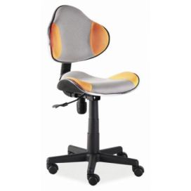 Dětská židle Q-G2 | oranžovo-šedá