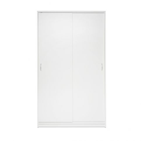 Bílá skříň se 2 posuvnými dveřmi Intertrade Kiel, šířka 109 cm - Bonami.cz