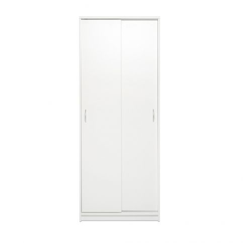 Bílá skříň se 2 posuvnými dveřmi Intertrade Kiel, šířka 74 cm - Bonami.cz