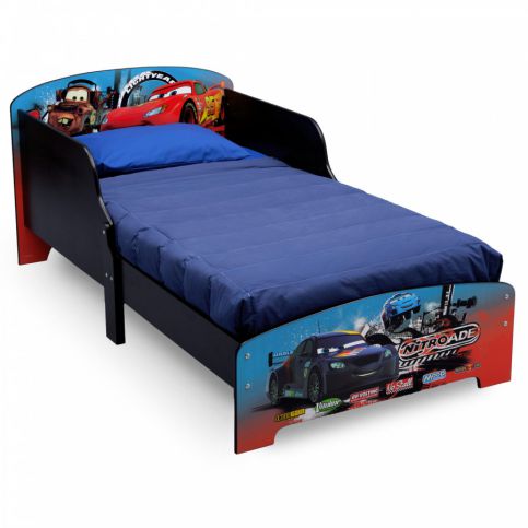 Forclaire Dětská dřevěná postel Auta-Cars 2 - ATAN Nábytek