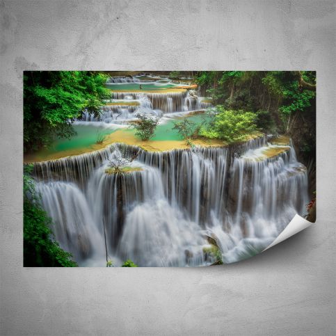 Plakát - Kaskádový vodopád (60x40 cm) - PopyDesign - Popydesign