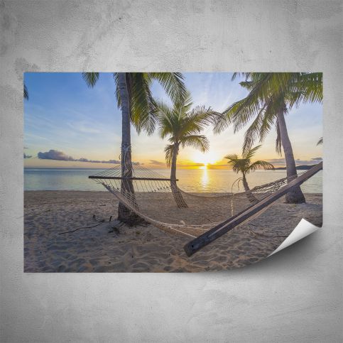 Plakát - Odpočinek na pláži (60x40 cm) - PopyDesign - Popydesign