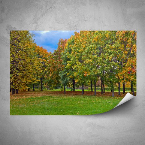 Plakát - Podzim v parku (60x40 cm) - PopyDesign - Popydesign