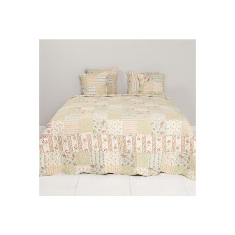 Přehoz na jednolůžkové postele Quilt 134 - 140*220 cm Clayre & Eef - LaHome - vintage dekorace