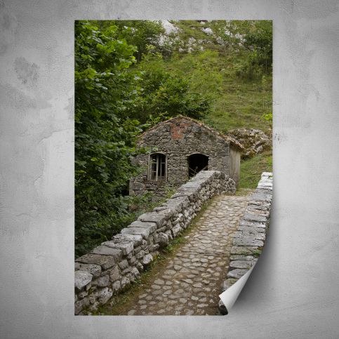 Plakát - Kamenný mostek (80x120 cm) - PopyDesign - Popydesign
