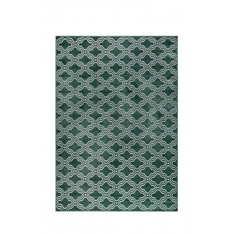 Zelený koberec White Label Feike, 160 x 230 cm - Bonami.cz
